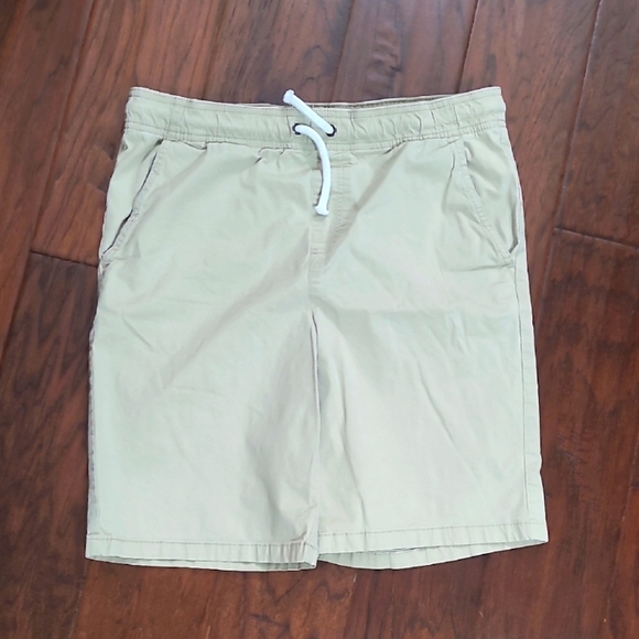 💥3for$12💥 Crown & Ivy Kids Khaki Pullon Shorts size XL - Picture 1 of 5